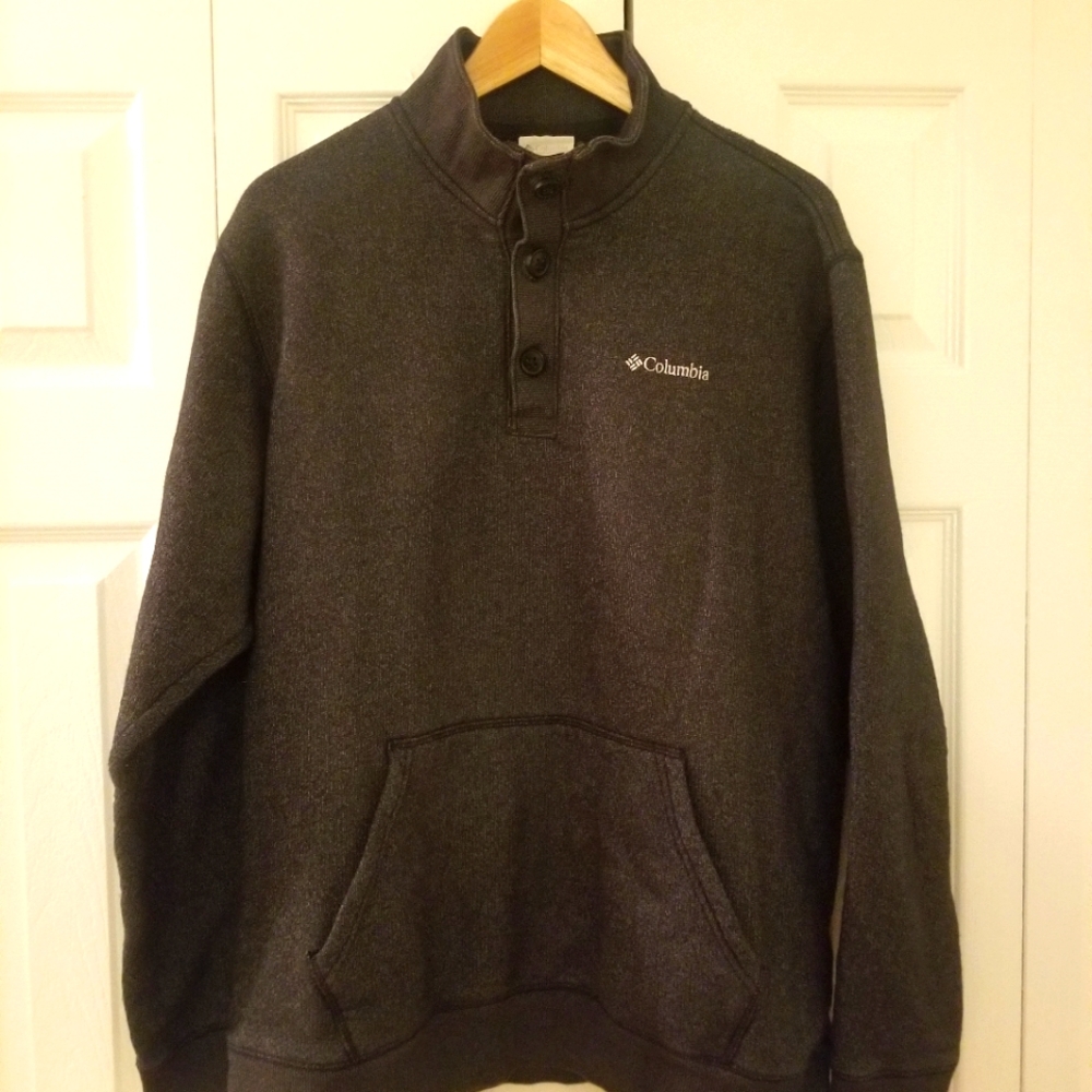 Columbia Men Sweater Size Large RN 69724 CA 05367 Cardigan w/Pockets